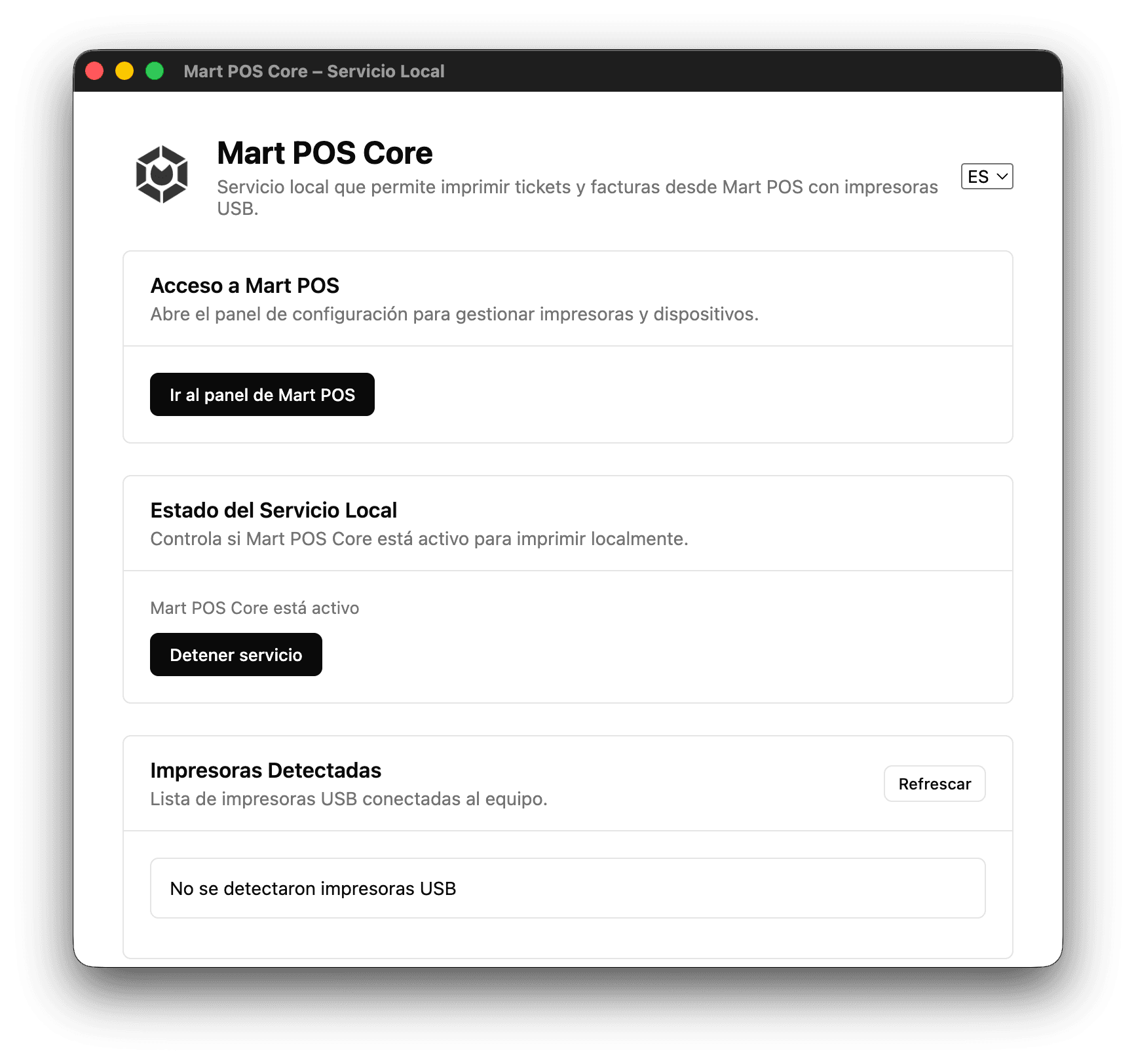 MPOS-Core dashboard preview
