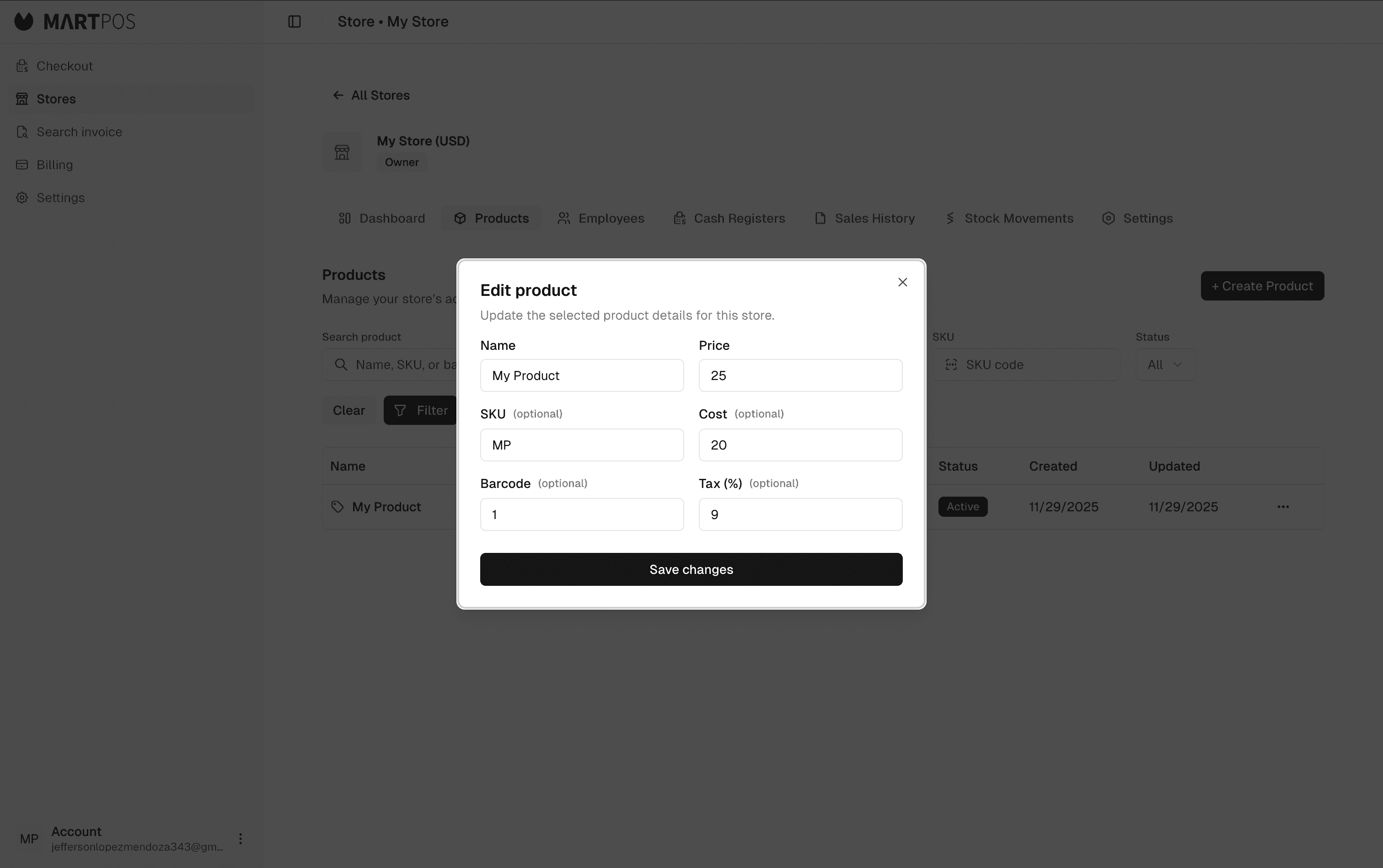 2. Add your products